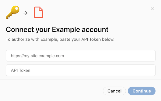 Setting the endpoint URL